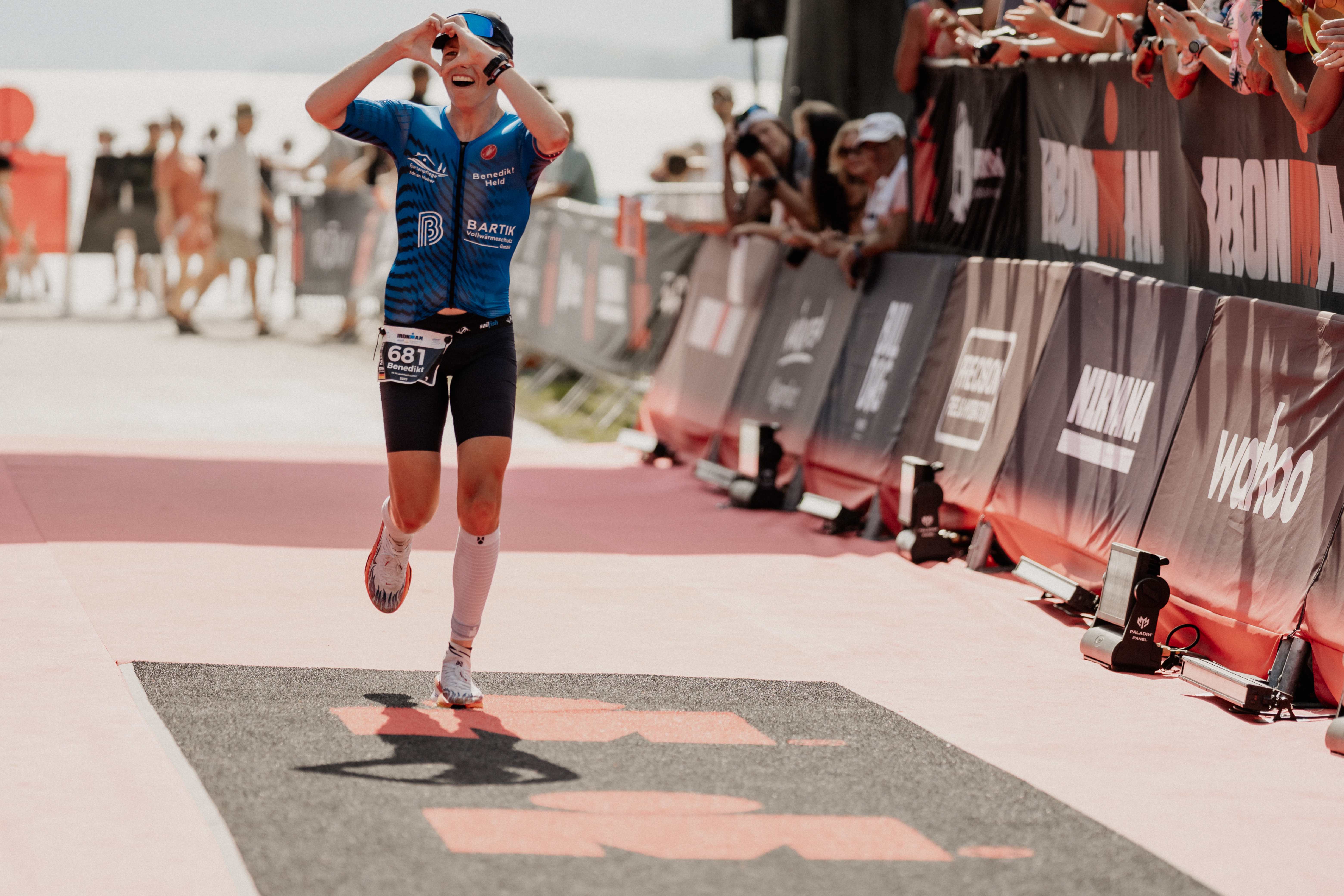 Benedikt Held IRONMAN Finish